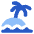 Beach Icon from Core Flat Set