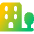 Building Real Estate Icon from Core Gradient Set