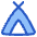 Camping Tent Icon from Plump Duo Set