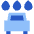 Car Wash Icon from Sharp Flat Set