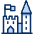 Castle 1 icon - Free transparent PNG, SVG. No sign up needed.