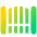 Closed Gate Icon from Plump Gradient Set
