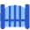Closed Gate Icon from Plump Flat Set