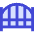 Closed Gate Icon from Sharp Duo Set