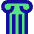 Column Icon from Sharp Pop Set