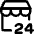 Convenience Store Icon from Core Line Set