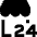 Convenience Store Icon from Sharp Solid Set