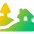 Countryside Icon from Core Gradient Set