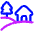 Countryside Icon from Plump Neon Set