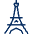 Eiffel Tower icon - Free transparent PNG, SVG. No sign up needed.