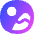 Environments Circle Icon from Flex Gradient Set