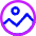 Environments Circle Icon from Core Neon Set