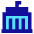 Government Building 2 Icon from Sharp Pop Set