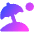 Holiday Vacation Beach Umbrella Icon from Core Gradient Set
