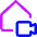 House Camera Outdoor Icon from Core Neon Set