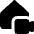 House Camera Outdoor Icon from Core Solid Set
