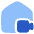 House Camera Outdoor Icon from Plump Flat Set