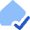 House Confirm Check Home Icon from Core Flat Set
