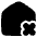 House Delete Home Icon from Plump Solid Set
