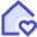 House Family Home Icon from Sharp Duo Set