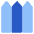 House Fence Icon from Core Flat Set