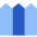 House Fence Icon from Sharp Flat Set