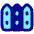 House Fence Icon from Plump Pop Set