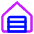 House Garage Home Icon from Core Neon Set