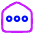 House Option Icon from Plump Neon Set