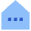 House Option Icon from Sharp Flat Set