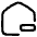 House Remove Home Icon from Plump Line Set