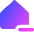 House Remove Home Icon from Core Gradient Set