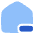 House Remove Home Icon from Plump Flat Set