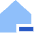 House Remove Home Icon from Sharp Flat Set