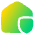 House Security Insurance Icon from Plump Gradient Set