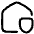 House Security Insurance Icon from Plump Line Set