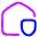 House Security Insurance Icon from Plump Neon Set
