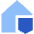 House Security Insurance Icon from Sharp Flat Set
