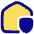 House Security Insurance Icon from Plump Pop Set