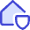 House Security Insurance Icon from Core Duo Set