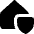 House Security Insurance Icon from Core Solid Set