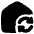 House Wifi Home Sync Icon from Plump Solid Set