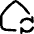 House Wifi Home Sync Icon from Flex Line Set