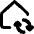 House Wifi Home Sync Icon from Core Remix Set