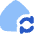 House Wifi Home Sync Icon from Flex Flat Set