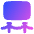 Museum Painting Exhibit 2 Icon from Plump Gradient Set