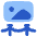 Museum Painting Icon from Plump Flat Set
