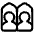 Neighbour Icon from Plump Line Set