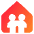 Neighbour Icon from Core Gradient Set