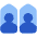 Neighbour Icon from Plump Flat Set